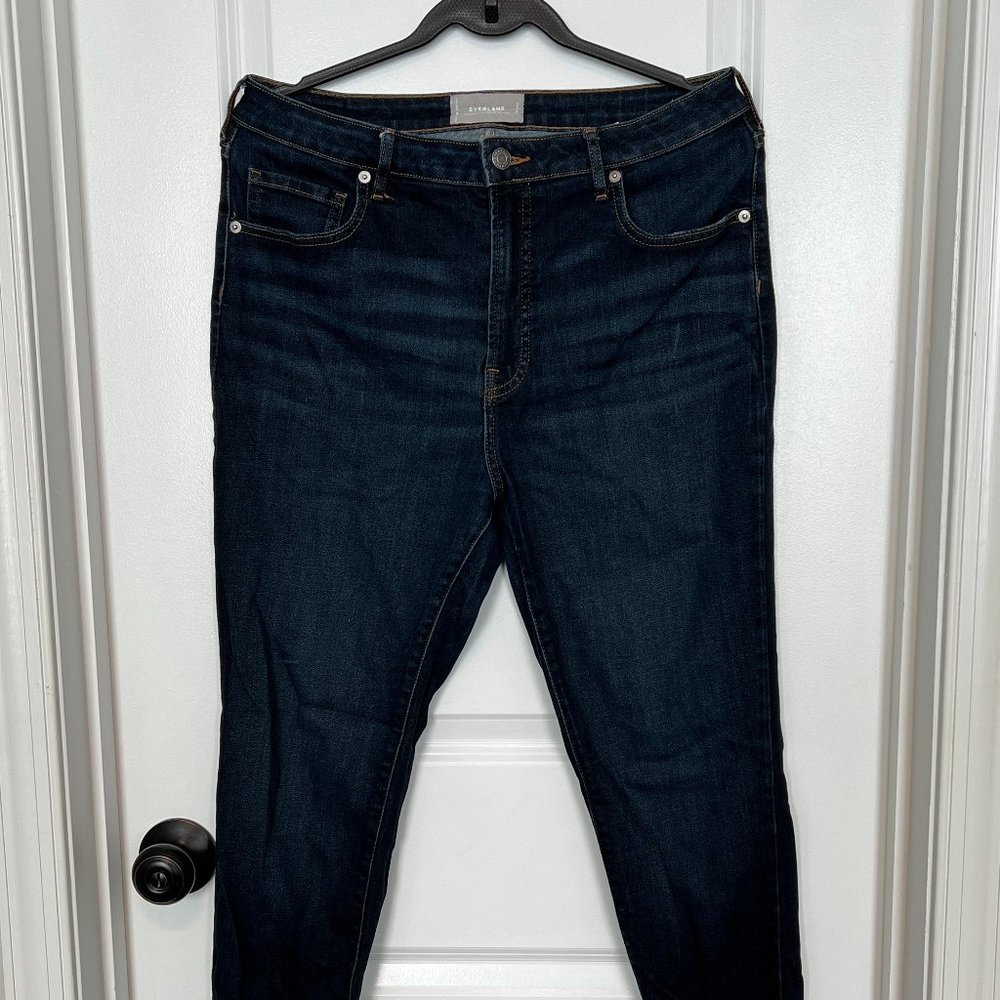 Everlane Curvy Authentic Stretch High-Rise Skinny Jeans